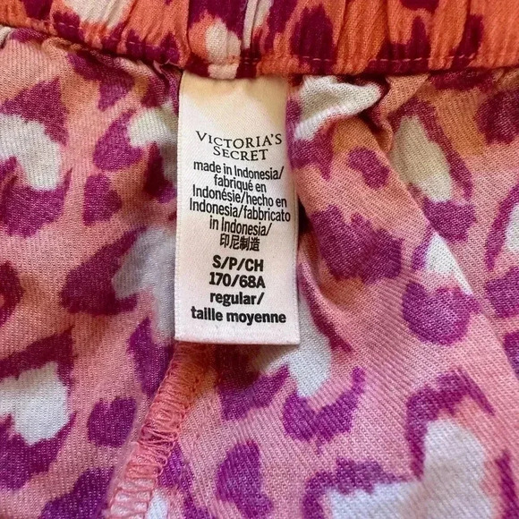 Victoria’s Secret Pink Print Flannel Pajama Pants with Pockets in Size Small - Picture 5 of 5